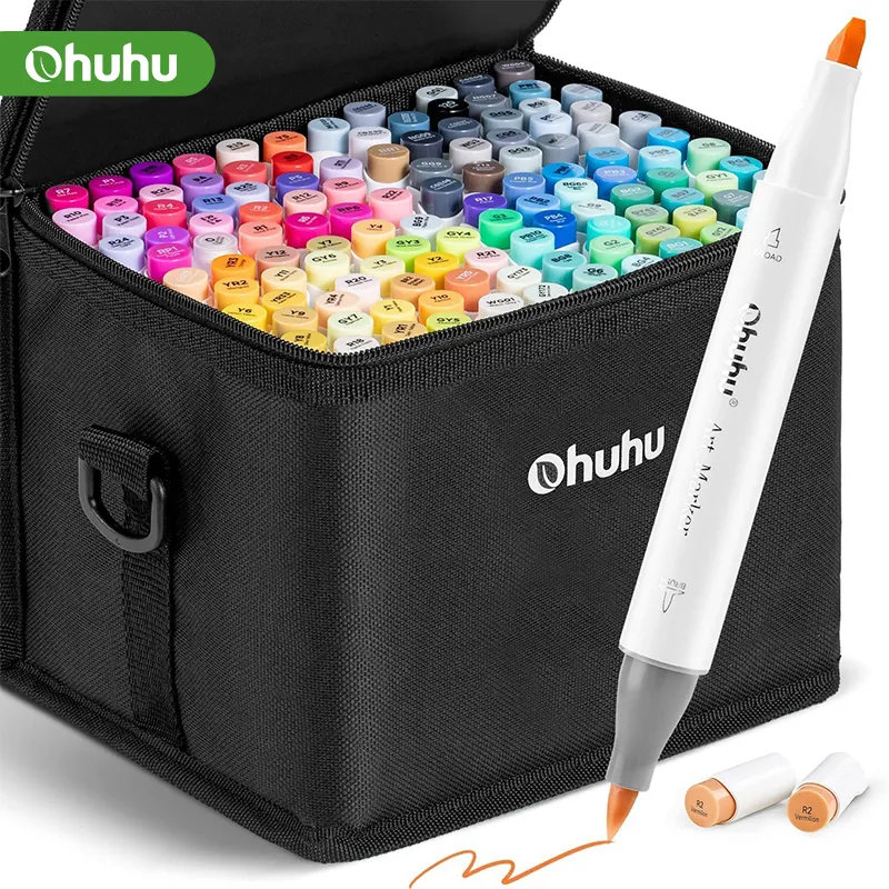 Wholesale Markers Ohuhu Honolulu Marker Pen Set Oily Alcohol Art